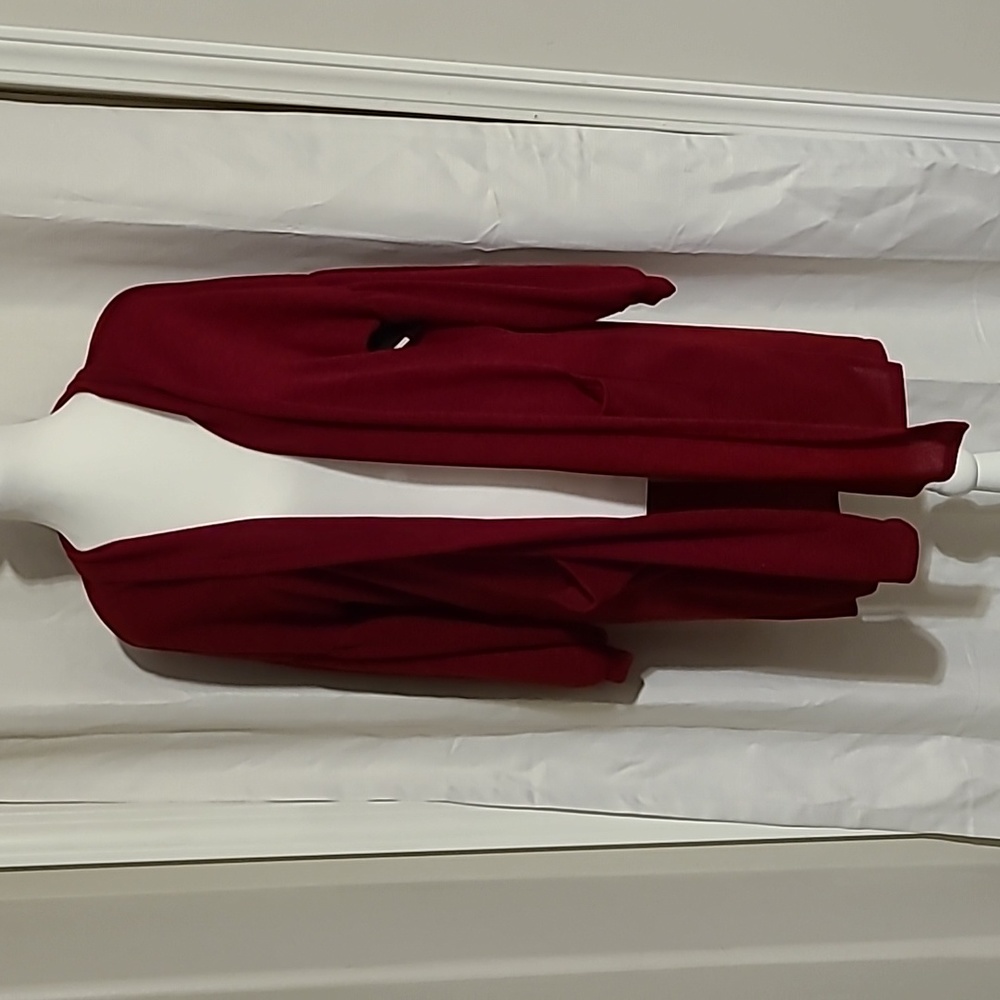 NWT Lovely J Red Cardigan Size M
